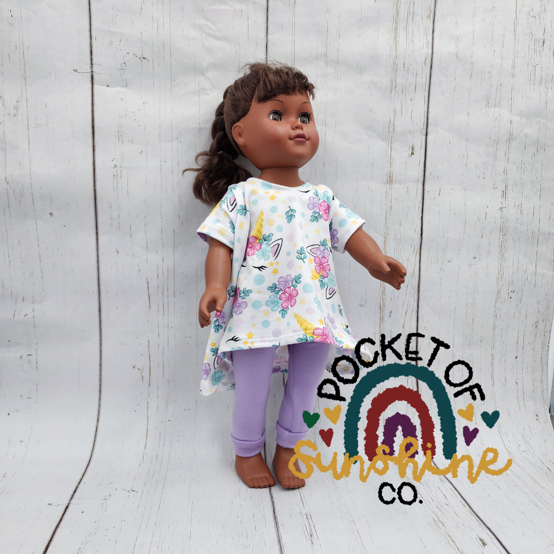 Unicorn Hazel Doll