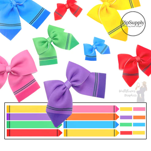 Crayon Scuba Bow