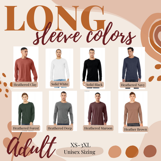 Adult Long Sleeve T-Shirt